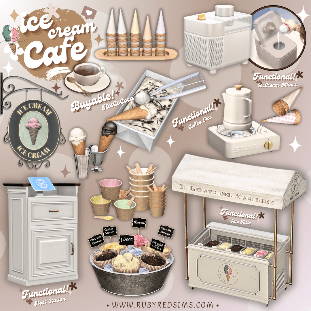 Набор для кафе Ice Cream Cafe